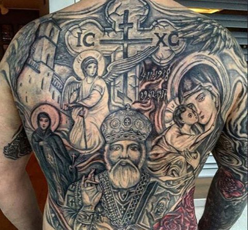 Тату русские православные