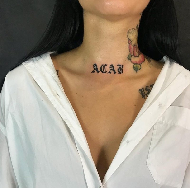 ACAB тату