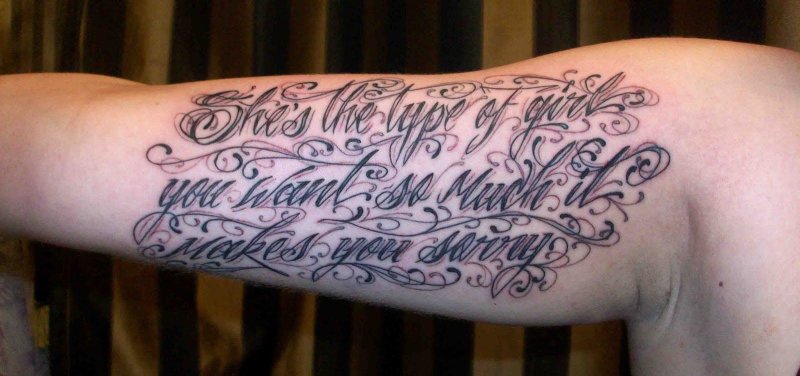 Carpe Diem тату Готика