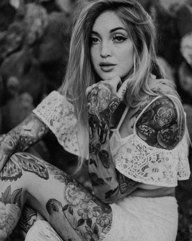 Тату модель Madison Skye