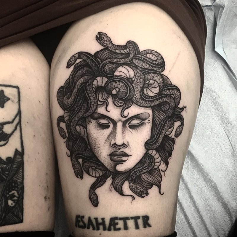 Медуза Горгона Tattoo
