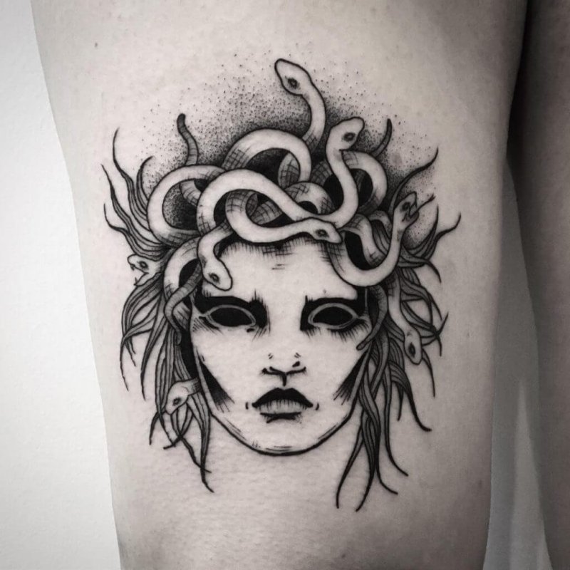 Медуза Горгона Tattoo
