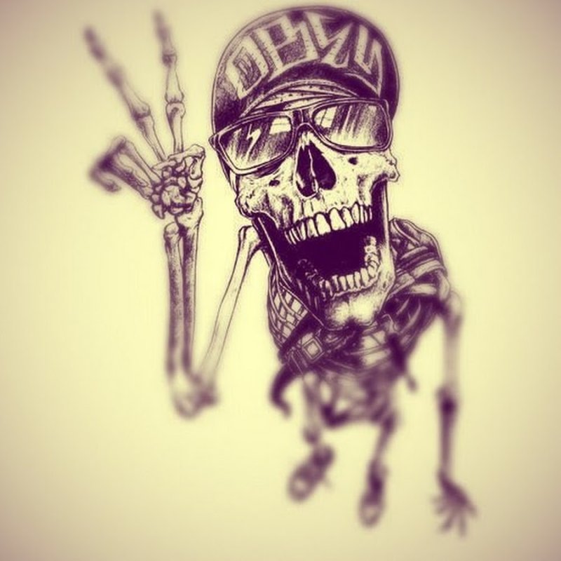 Grim Reaper тату