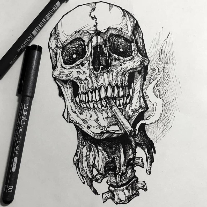 Креативные тату эскизы