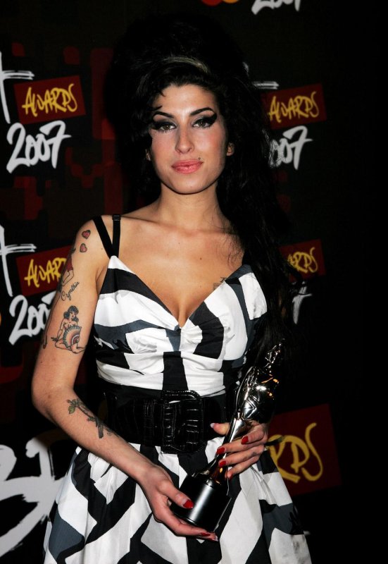 Amy Winehouse Brit Awards 2007