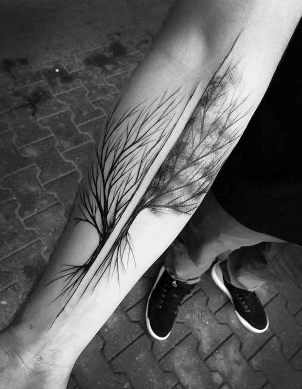 Inez Janiak Wolf Tattoo эскизы