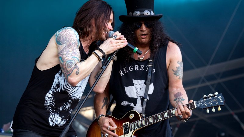 Slash Guns n Roses фото