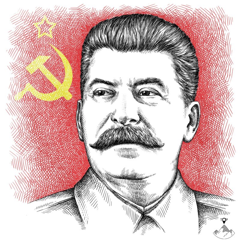 Иосиф Сталин вектор
