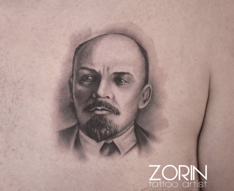 Тату Ленин и Сталин