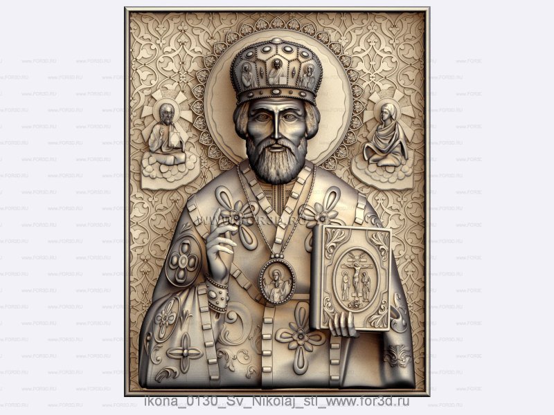 Икона Николая угодника на памятник