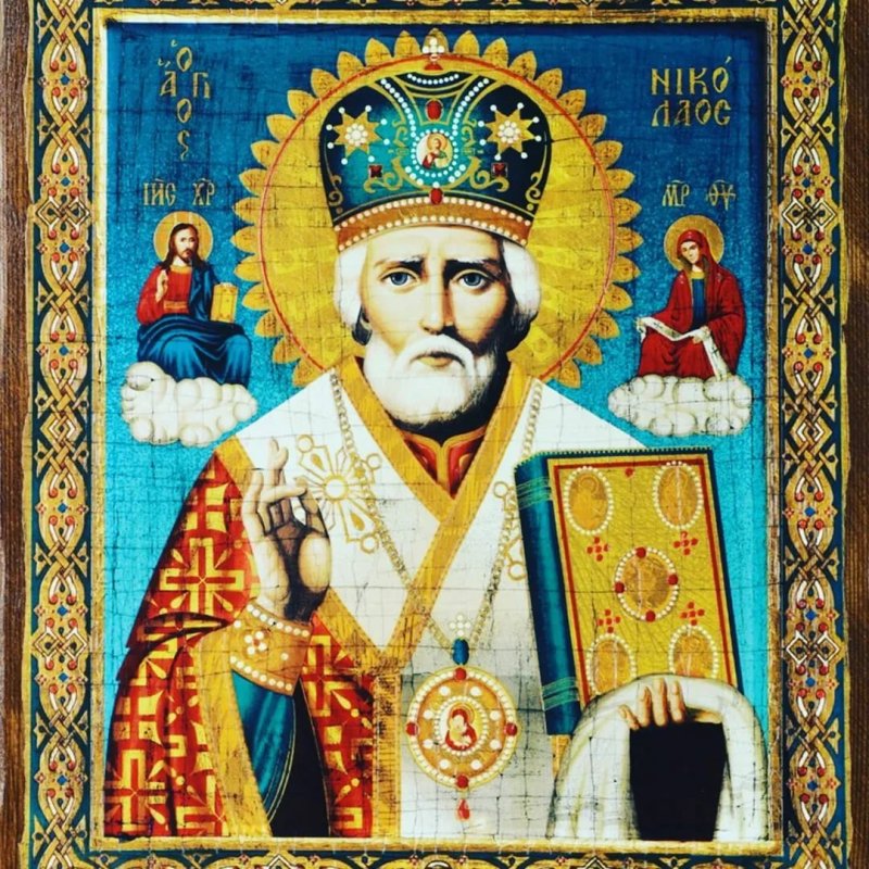 Лик Николая Чудотворца