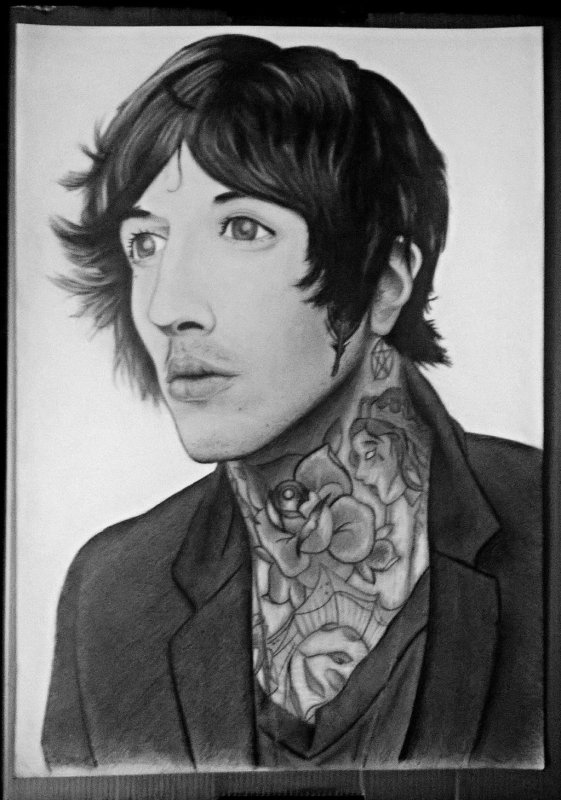 Oliver Sykes в молодости