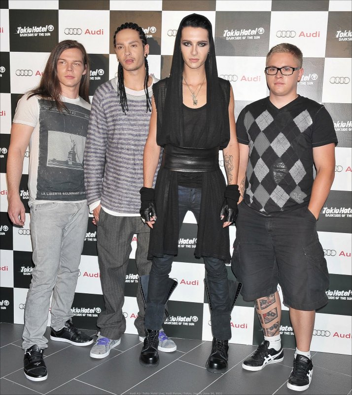 Немецкая модель с Tokio Hotel