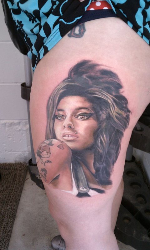 Amy Winehouse Татуировки