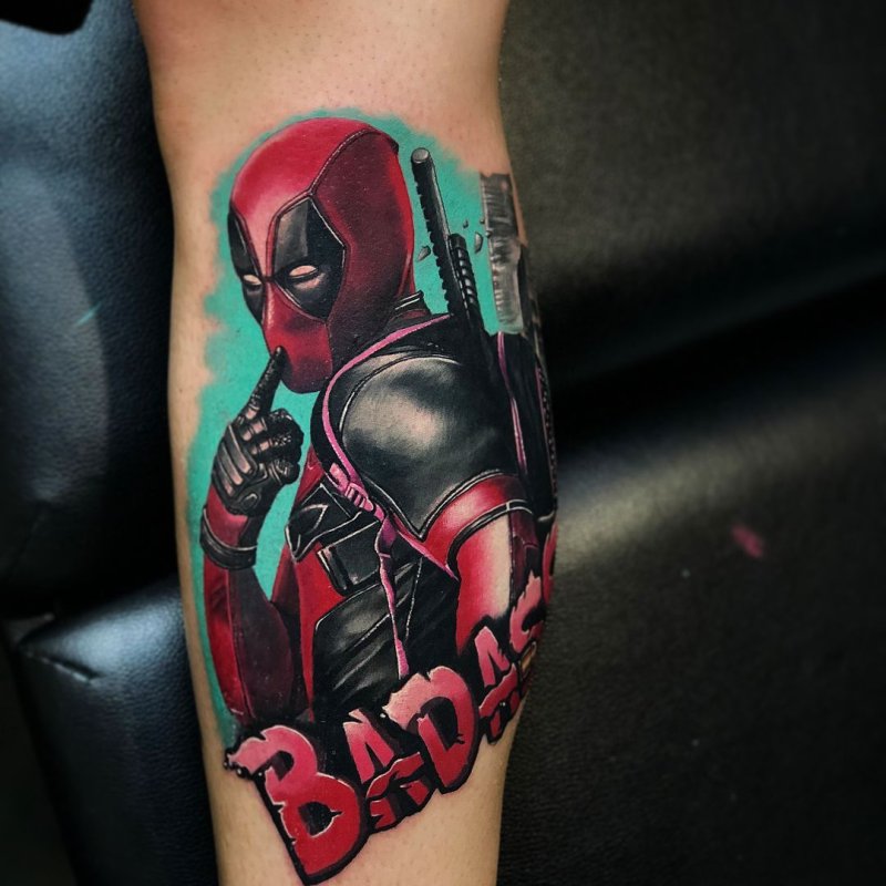 Татуировка Deadpool