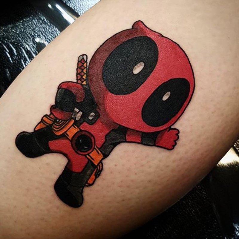 Татуировка Deadpool