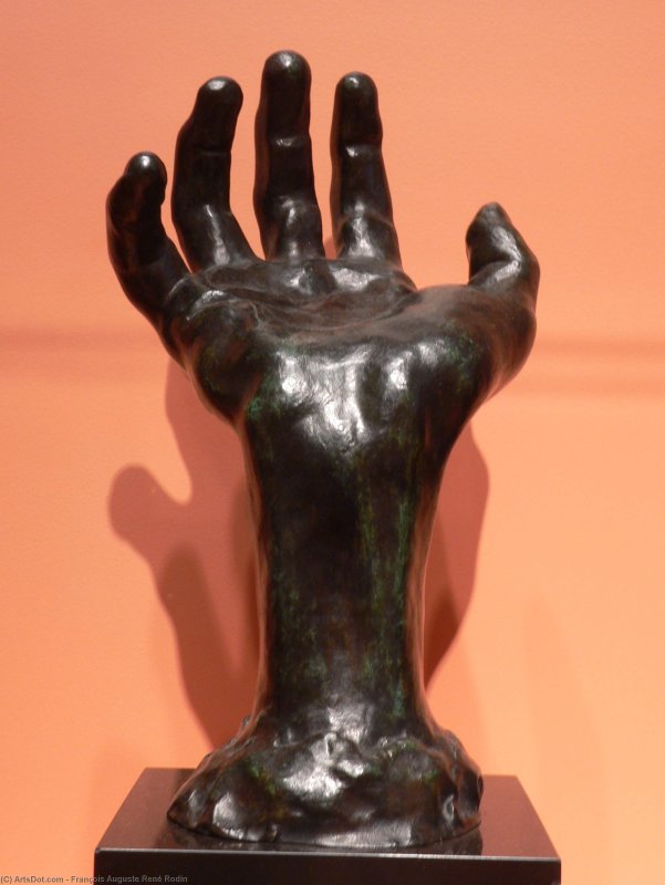 Огюст Роден hand