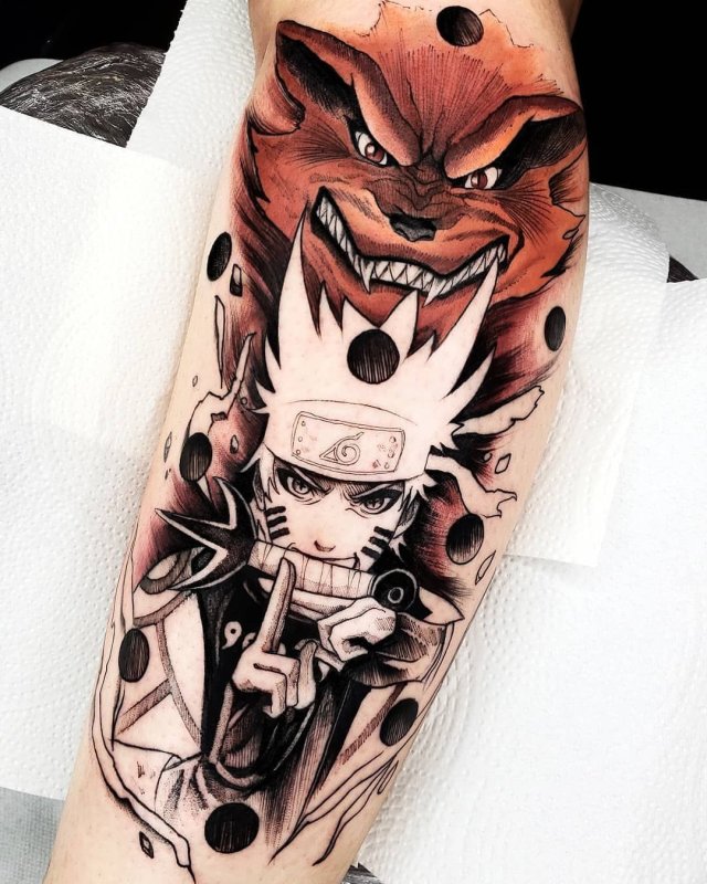 Naruto Kurama Tattoo