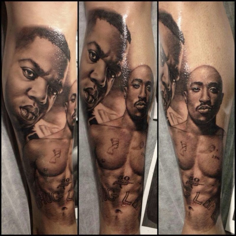 2pac Татуировки