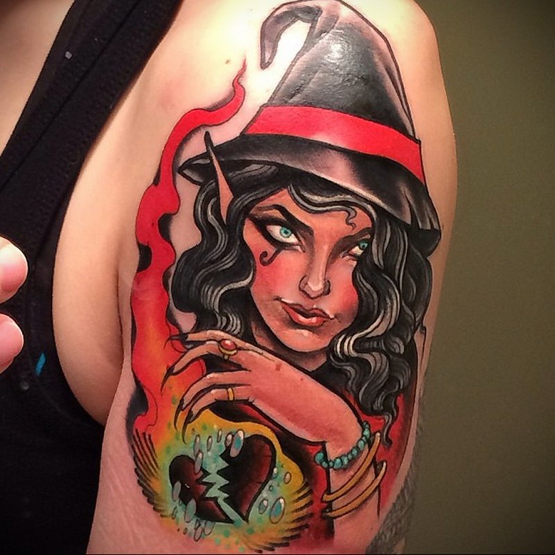 Тату Witch