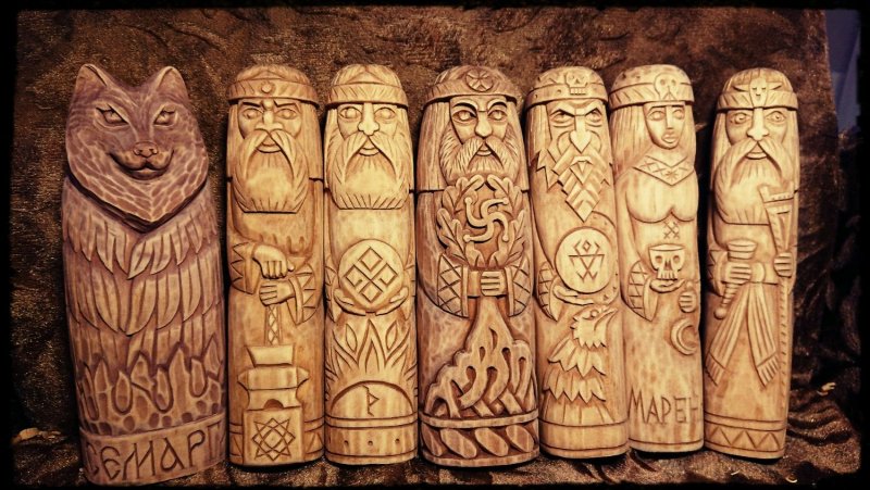 Перун Сварог Велес Даждьбог