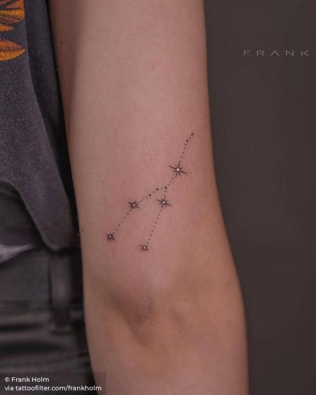 Taurus Созвездие тату