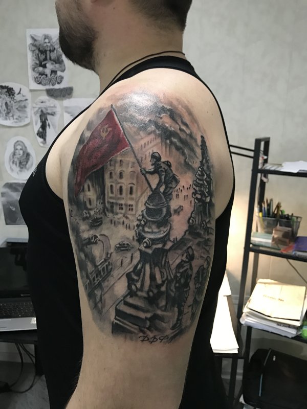 Тату Великая Отечественная