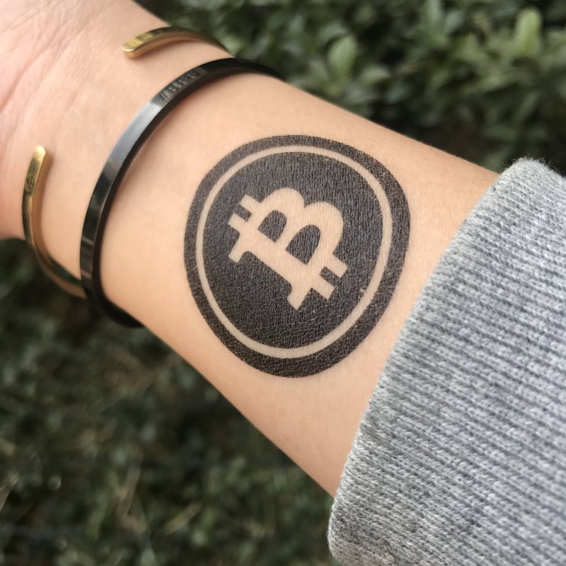 Тату биткоин