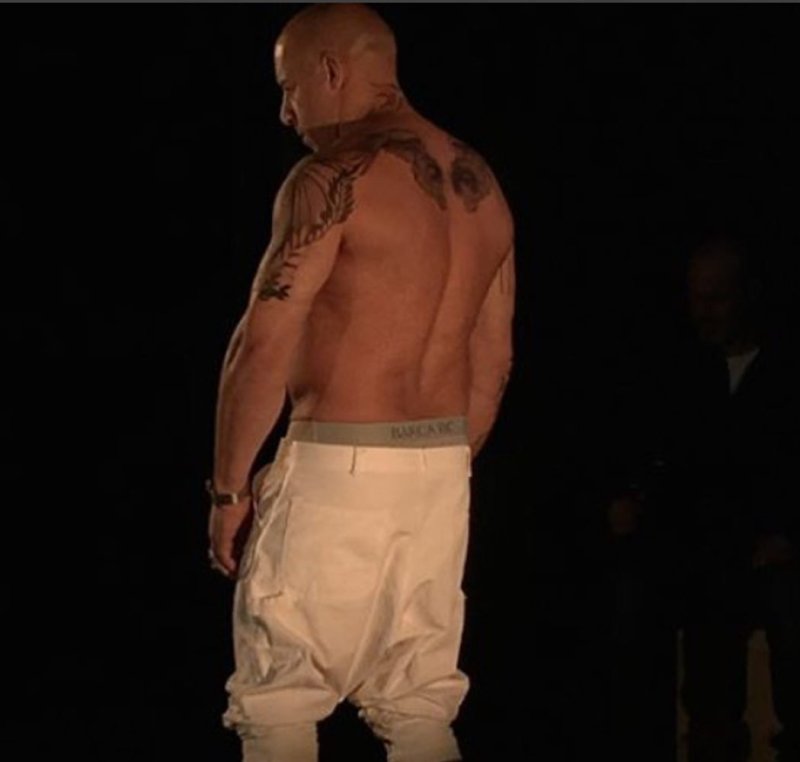 VIN Diesel Tattoo