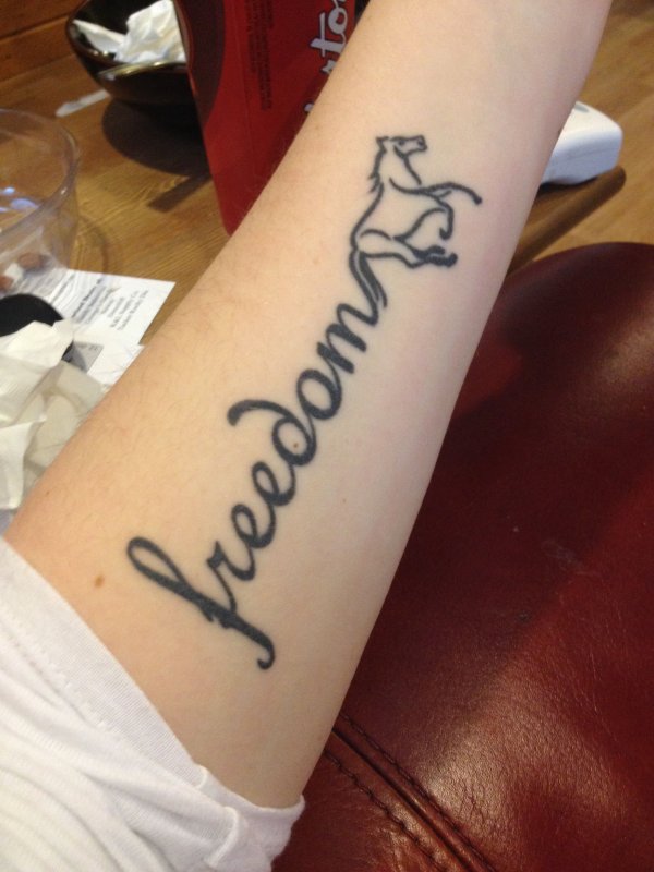 Тату Freedom