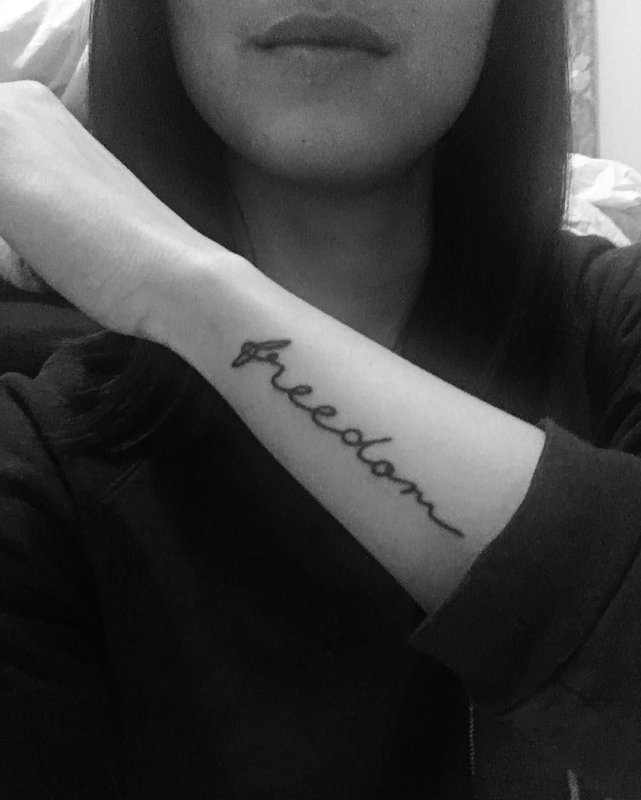 Тату Freedom