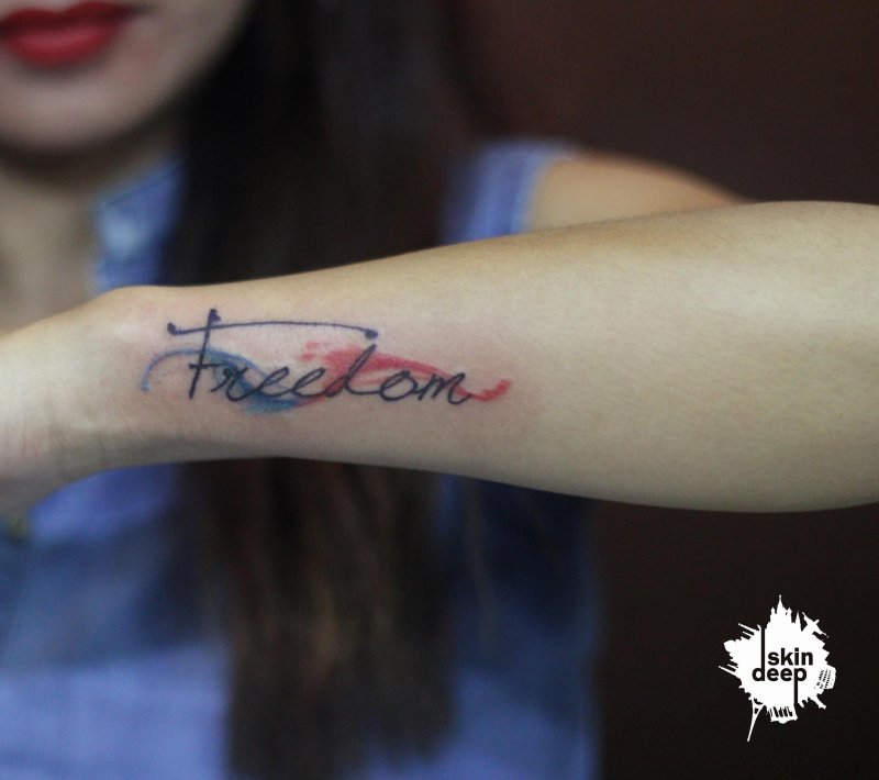 Тату Freedom