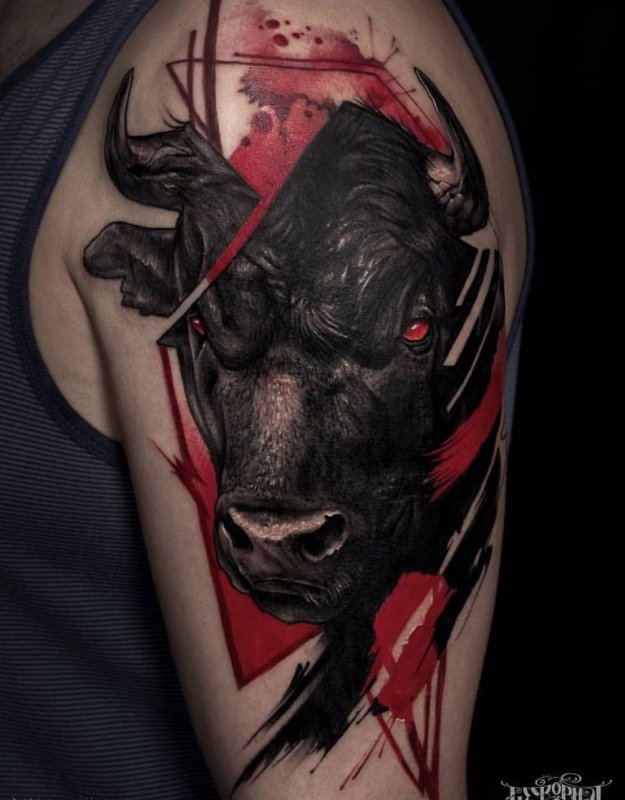 Taurus тату