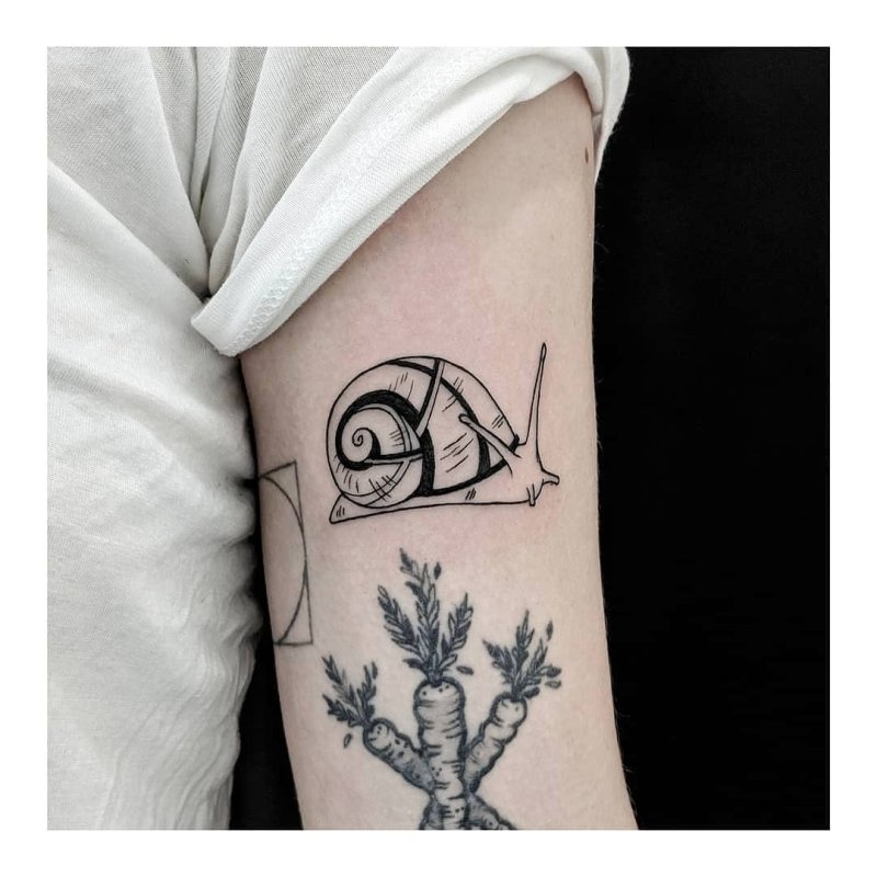 Snail Trail Tattoo