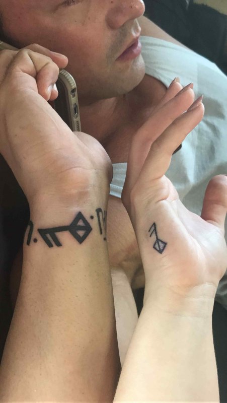 Парные тату для братьев