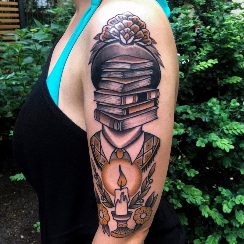 Тату книжка мужские