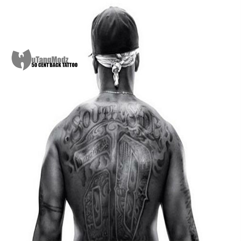 50 Cent face Tattoo