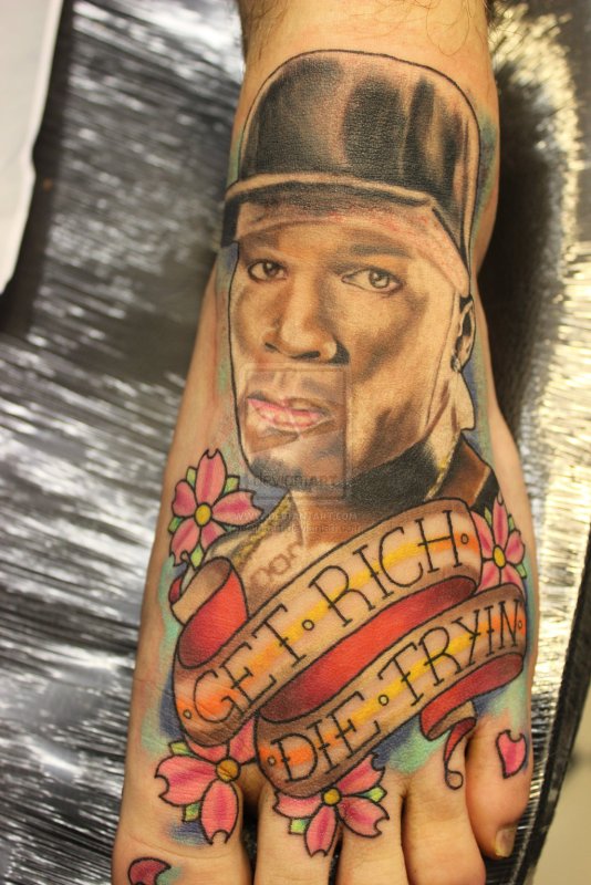 50 Cent спина