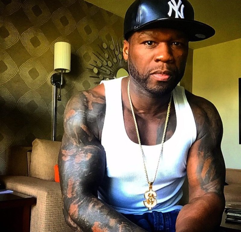 50 Cent спина