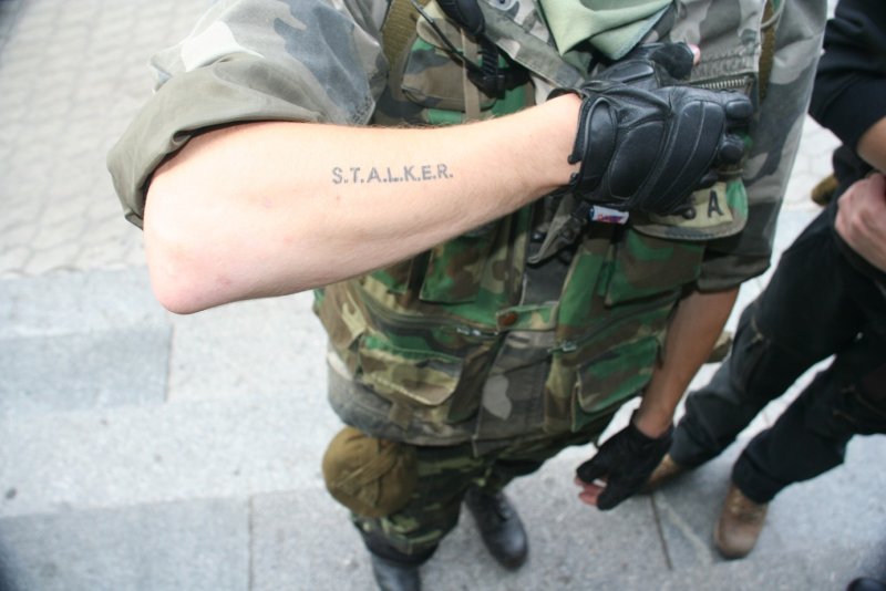 S.T.A.L.K.E.R. тату