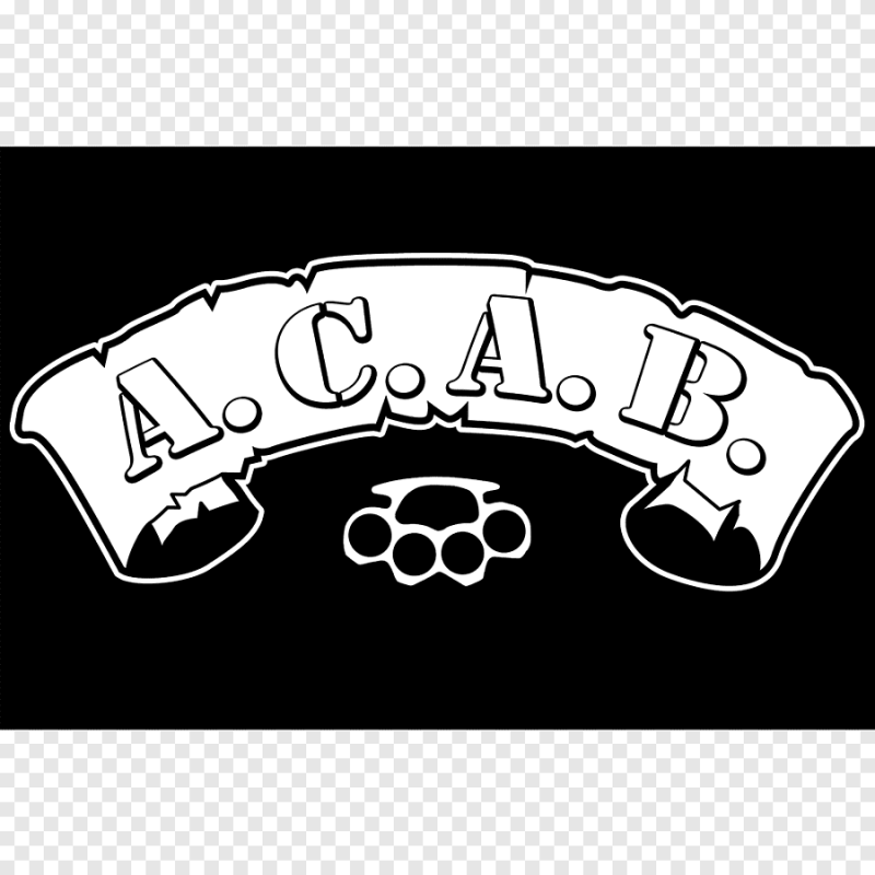Надпись a.c.a.b.