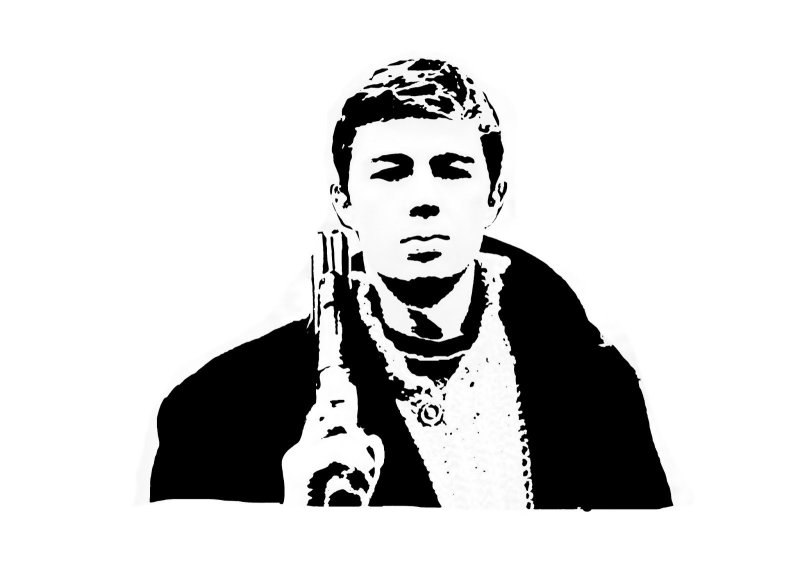 Сергей Бодров граффити