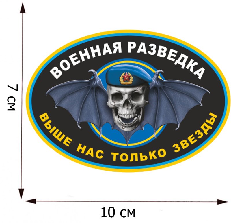 Военная разведка с черепом