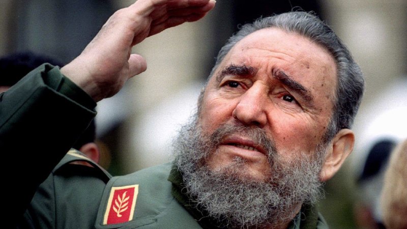 Фидель Кастро 1982 год