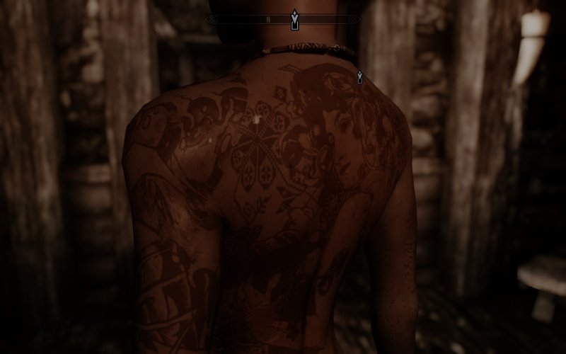 Скайрим CBBE Tattoo