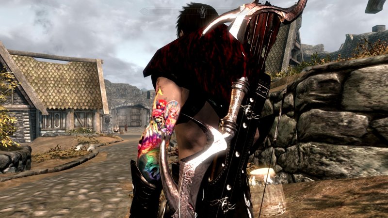 Skyrim тату на чулки