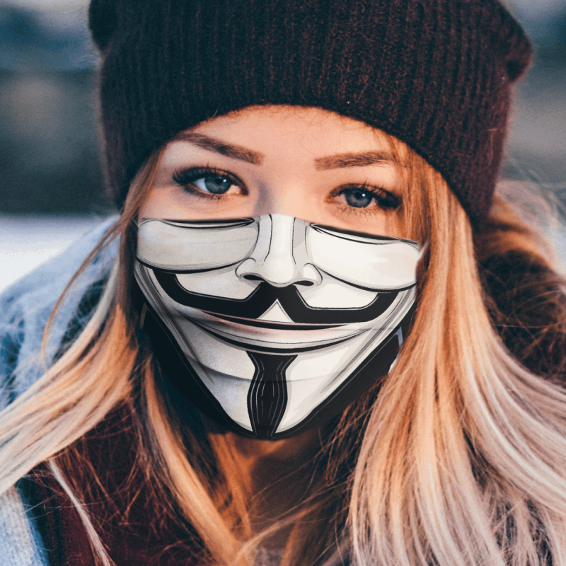 Тату Гай Фокс