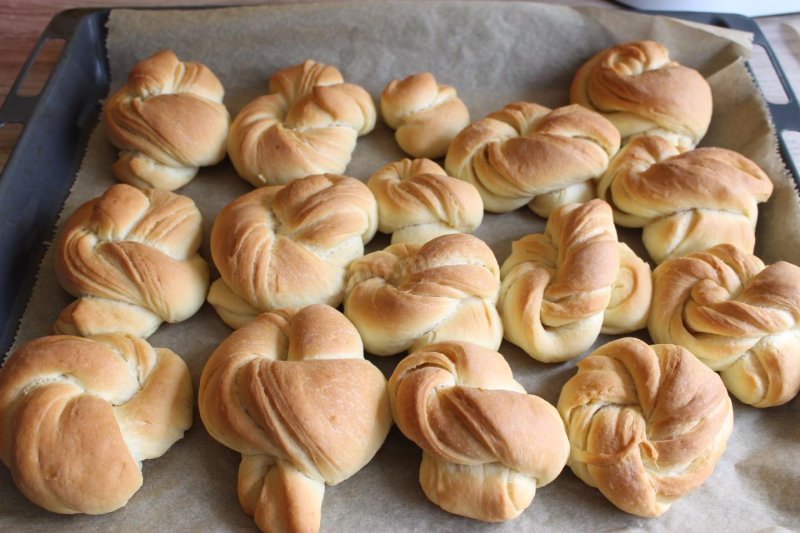 Булочка красивый руками