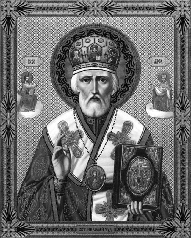 Тату Николай угодник