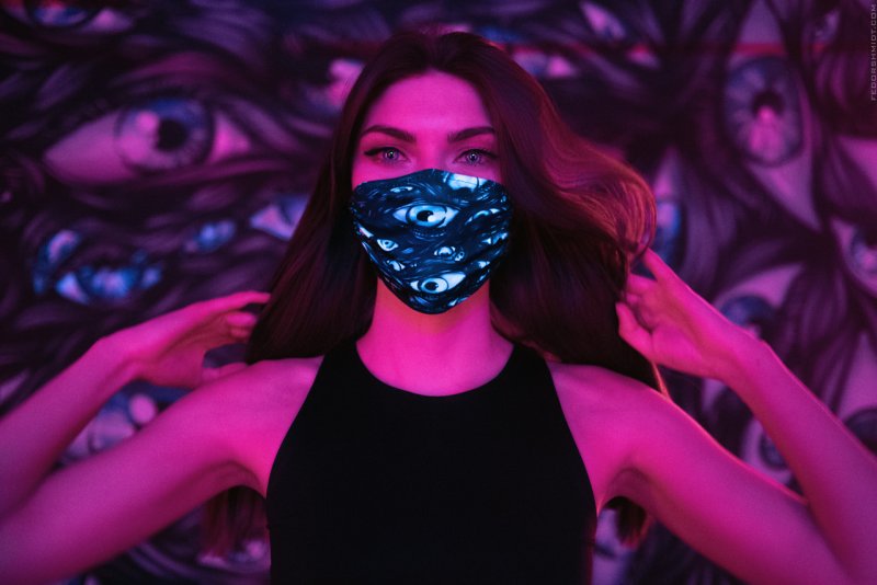 Пресс мужчины без лица